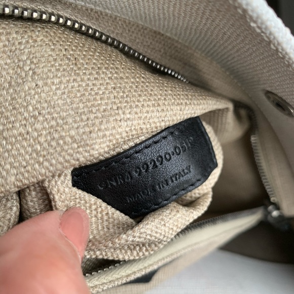 💔SOLD💔 AUTH SAINT LAURENT NOE CABAS LATGE TOTE - Picture 7 of 8